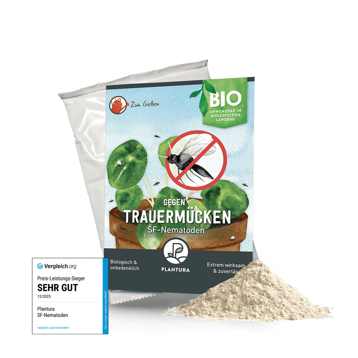 SF-Nematoden gegen Trauermücken