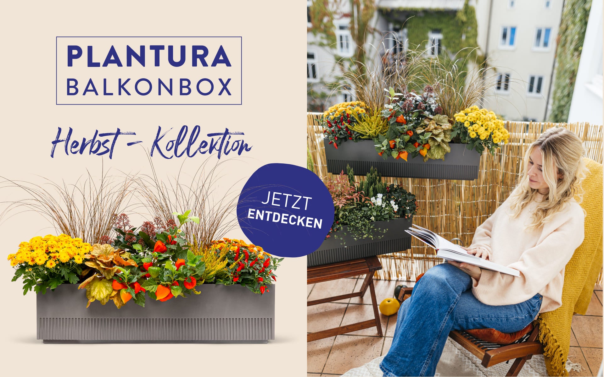Neu: Herbst-Kollektion für deinen Traumbalkon