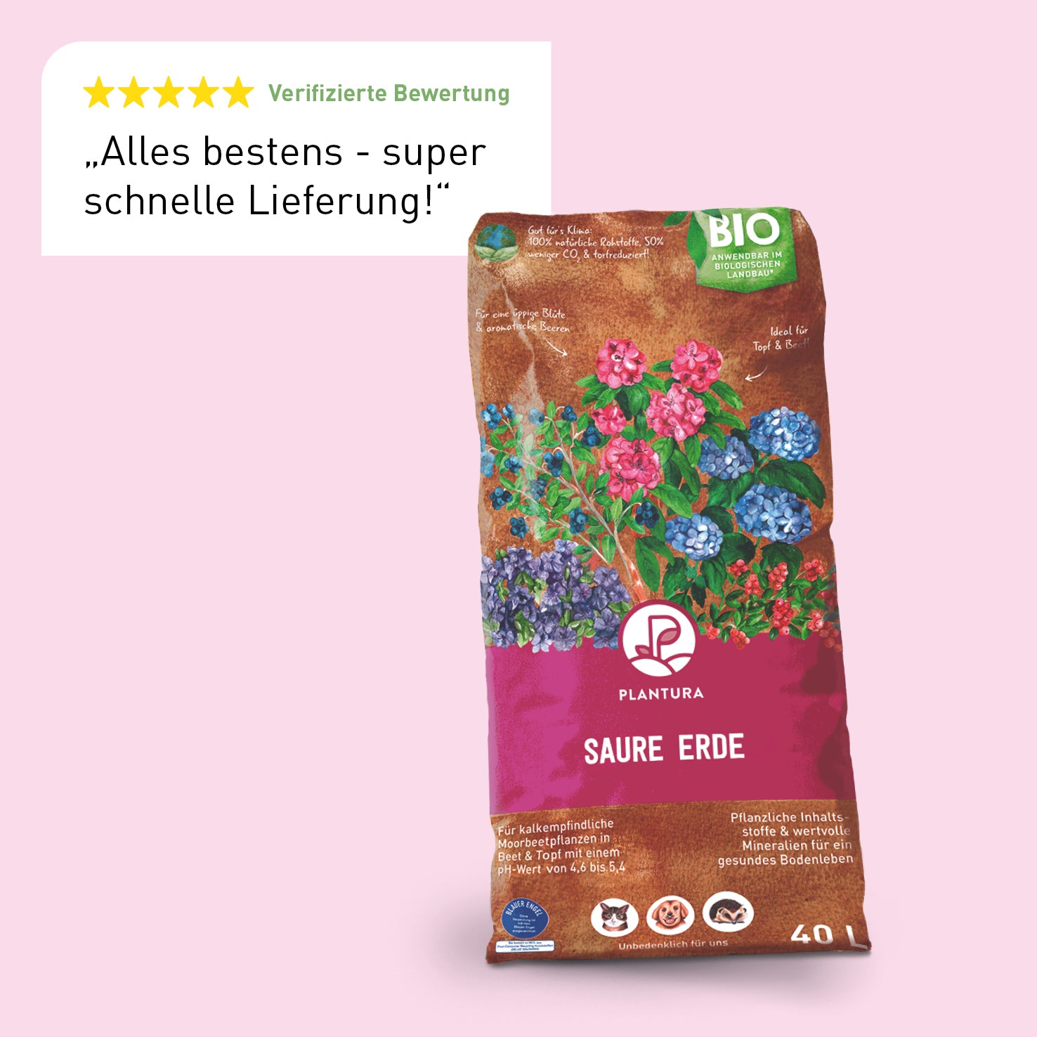 BioSaure Erde kaufen Plantura Shop