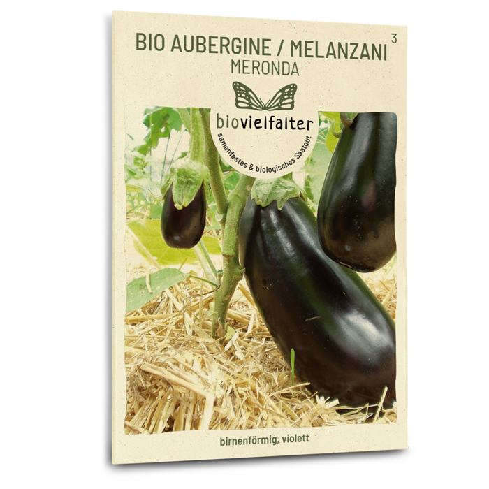 Bio-Aubergine 'Meronda' Samen
