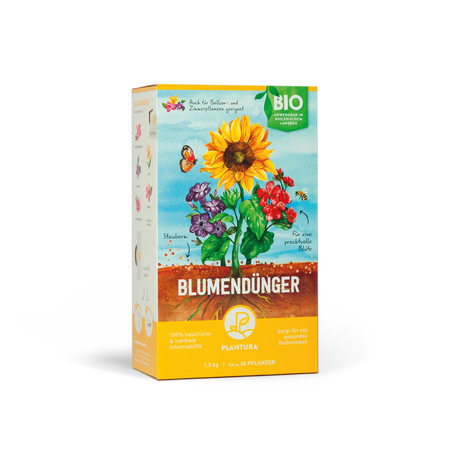 Biologischer Blumendünger von Plantura