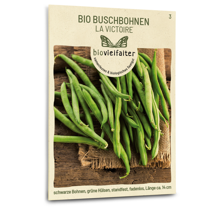 Bio-Buschbohne 'La Victoire' Samen