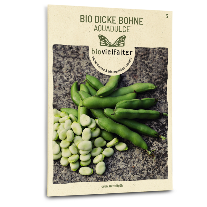 Bio-Dicke Bohne 'Aquadulce' Samen