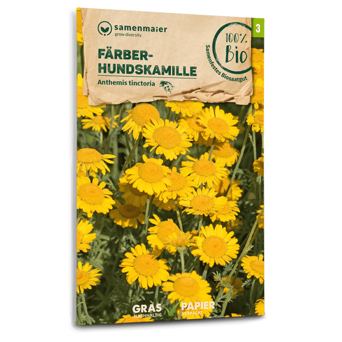 Bio-Färber-Hundskamille Wildblume Samen