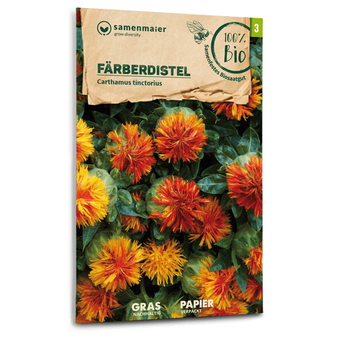 Bio-Färberdistel