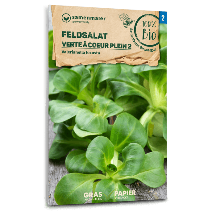 Bio-Feldsalat 'Verte a coeur plein 2' Samen