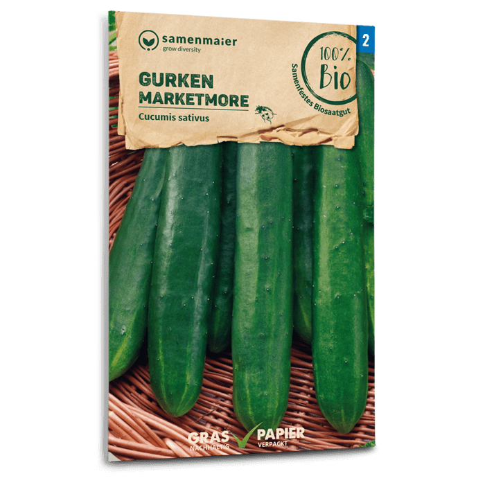 Bio-Gurke 'Marketmore' Samen