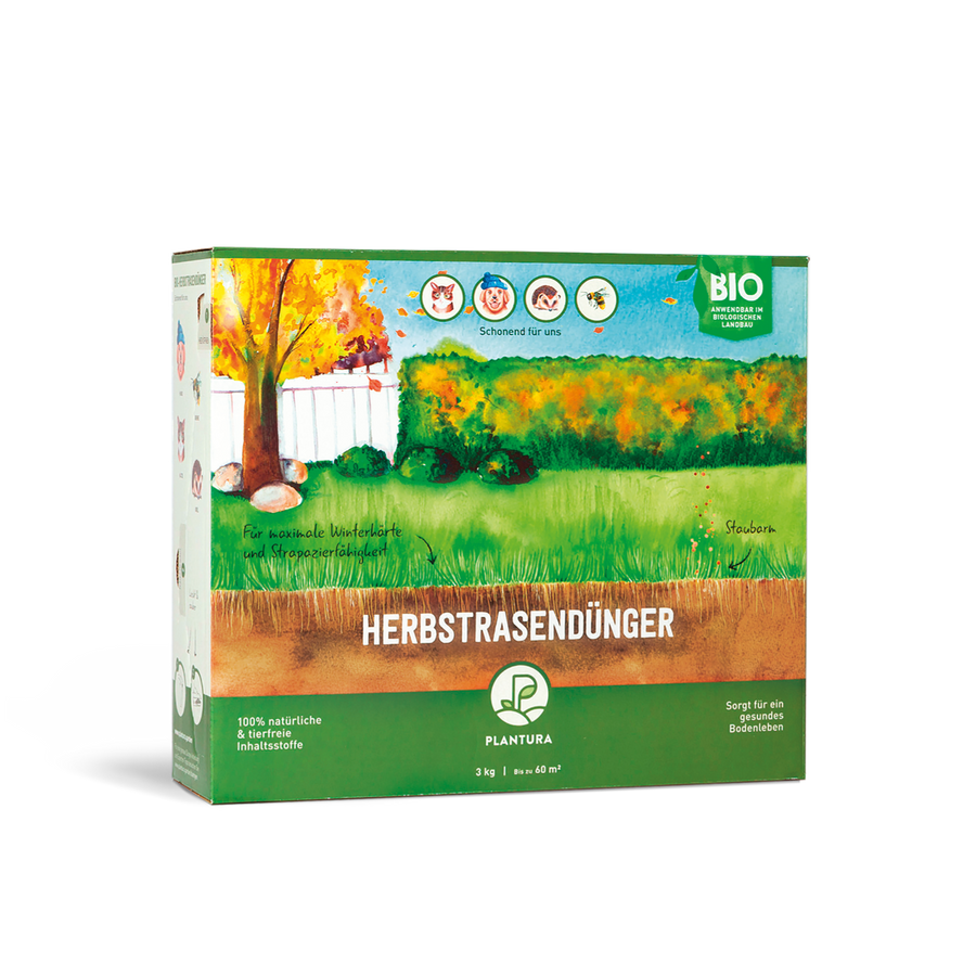 Bio-Herbstrasendünger von Plantura