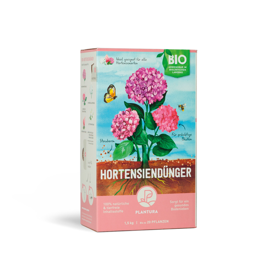 Biologischer Hortensiendünger von Plantura