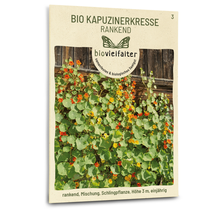 Bio-Kapuzinerkresse Rankende Mischung Samen