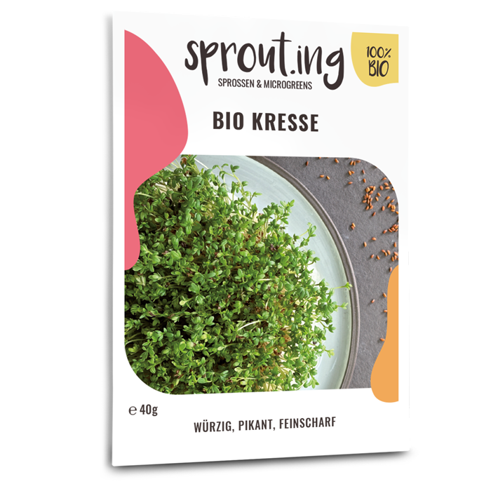 Bio-Kresse Sprossen Samen