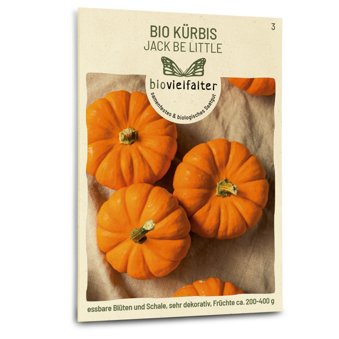 Bio-Kürbis 'Jack Be Little' Samen