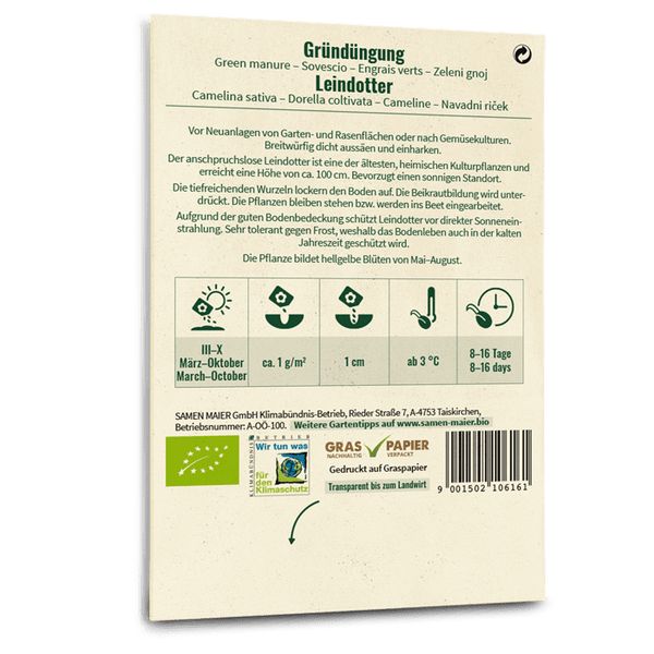 Bio-Leindotter Gründüngung kaufen