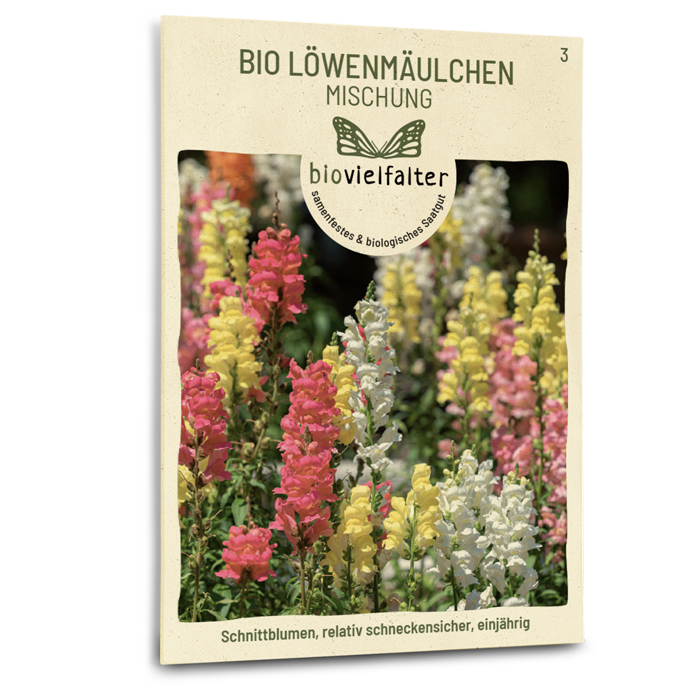 Bio-Löwenmäulchen Mischung Samen