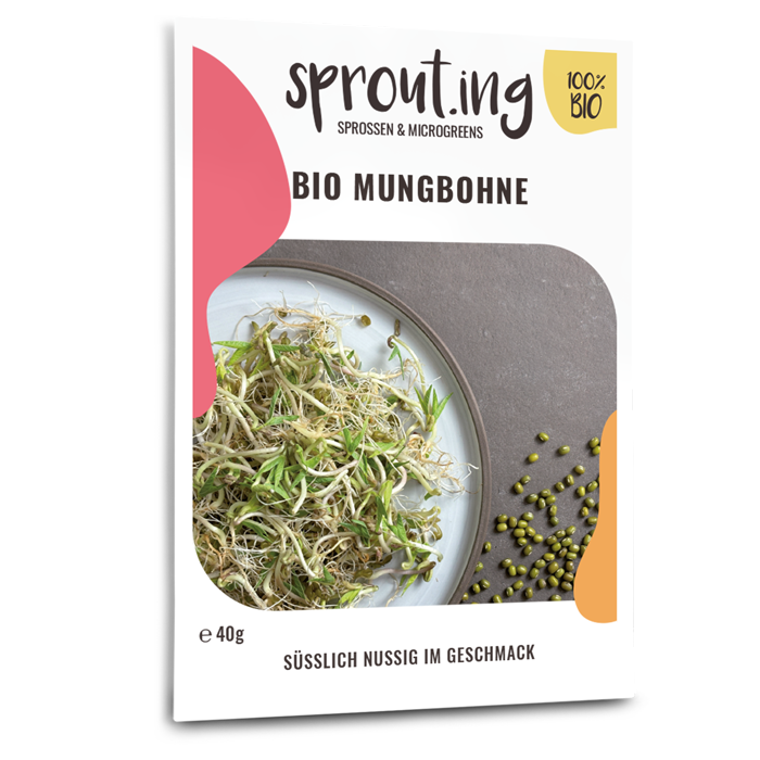 Bio-Mungbohnen Sprossen