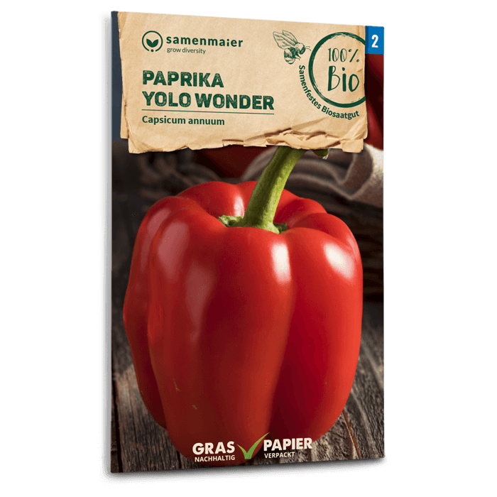 Bio-Paprika 'Yolo Wonder' Samen
