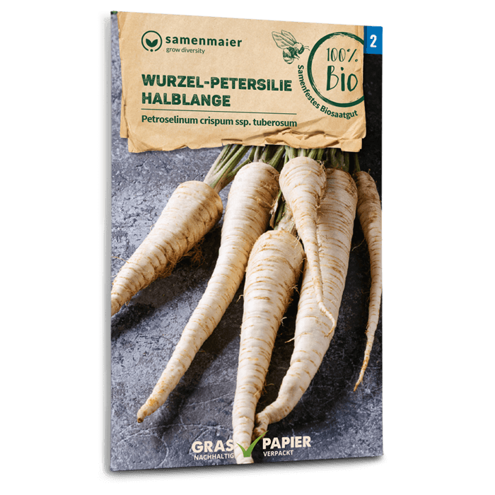 Bio-Petersilienwurzel 'Halblange'