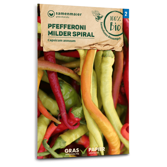 Bio-Pfefferoni 'Milder Spiral' Samen
