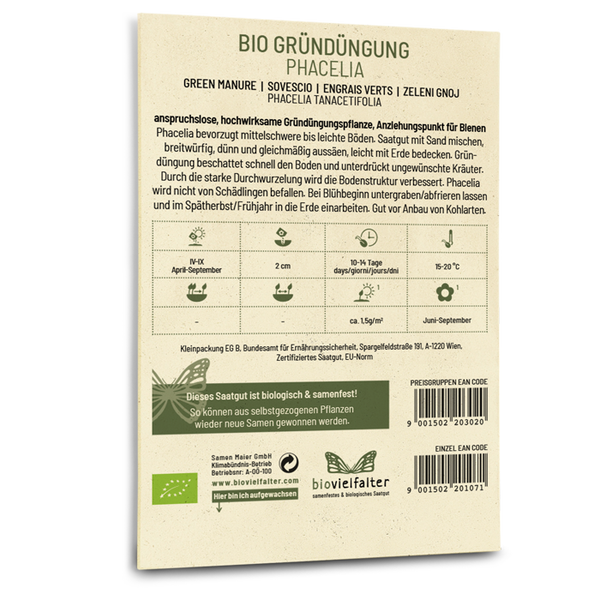 Bio-Phacelia Gründüngung kaufen