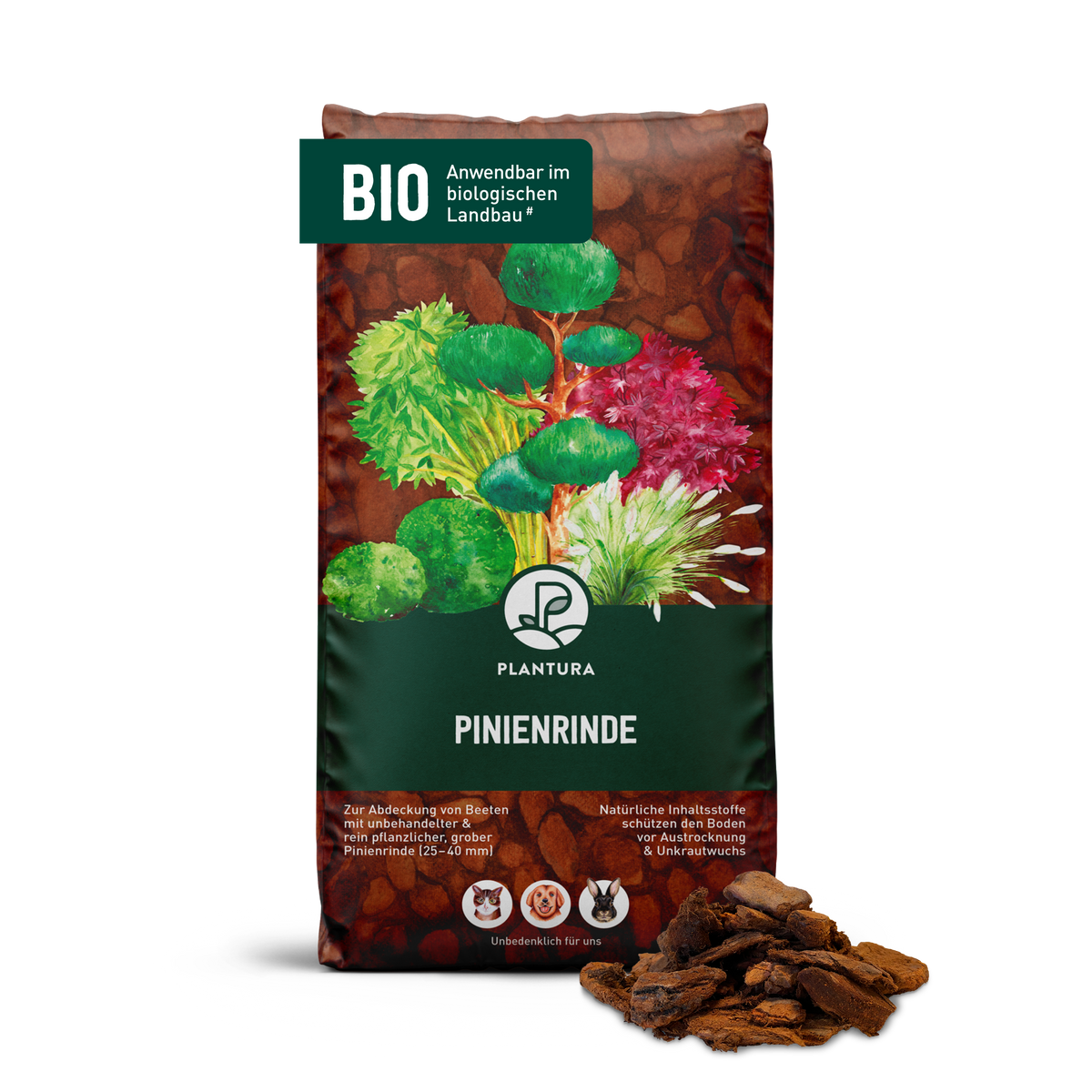 Plantura Bio-Pinienrinde 60 L