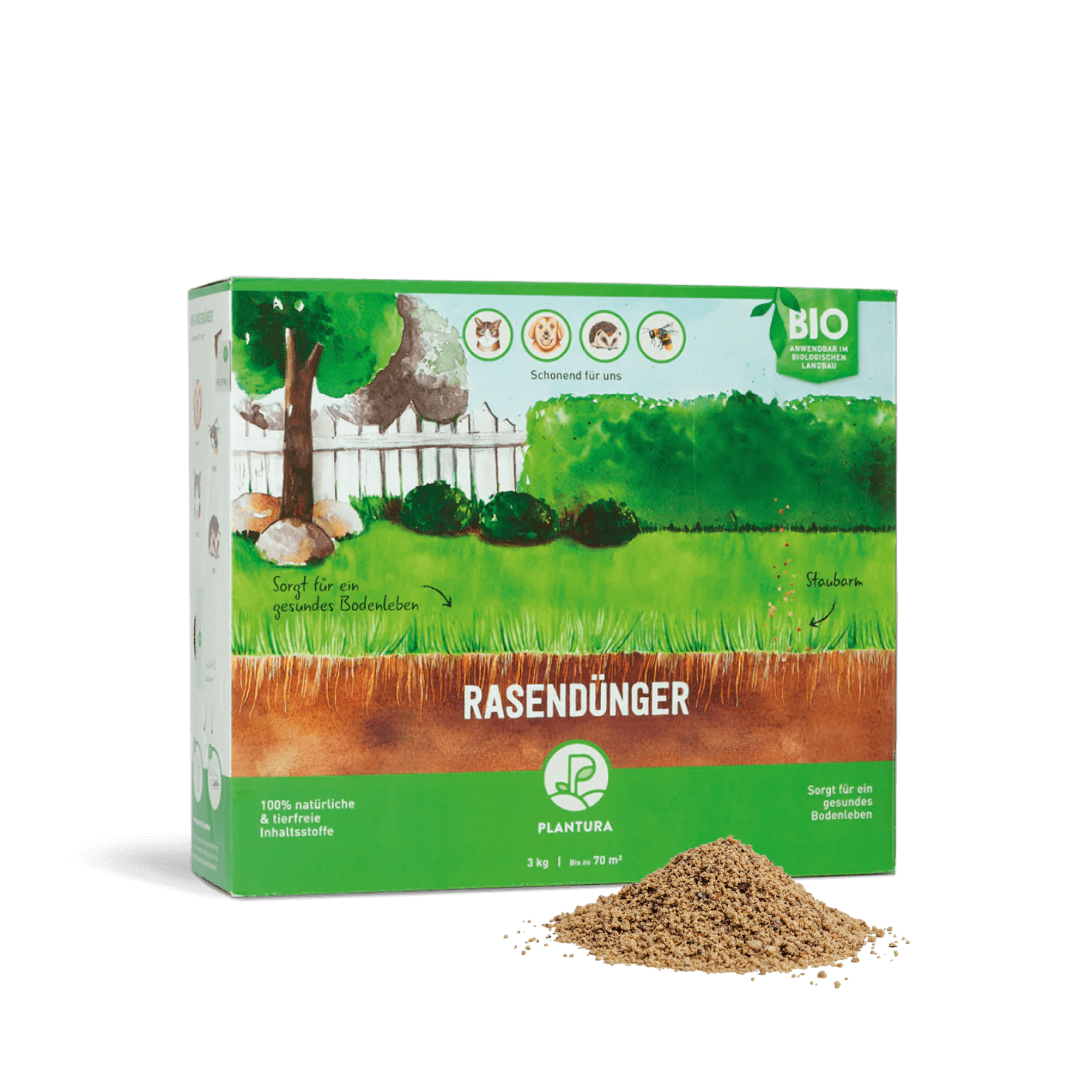 Bio-Rasendünger 3 kg von Plantura