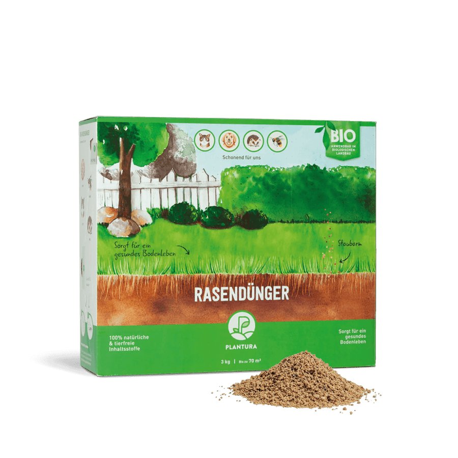 Bio-Rasendünger 3 kg von Plantura