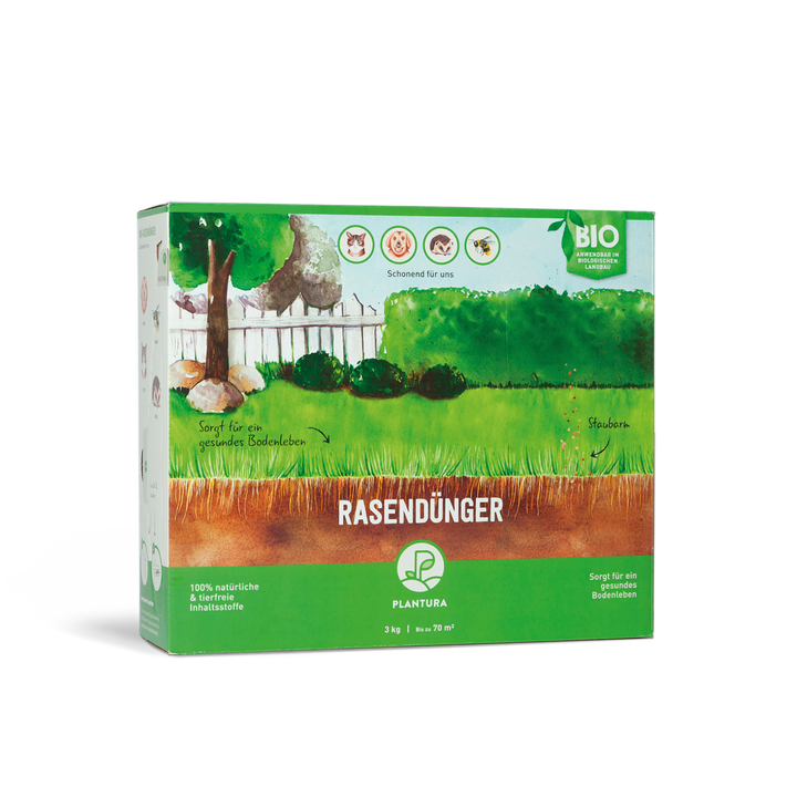 Bio-Rasendünger 3 kg von Plantura