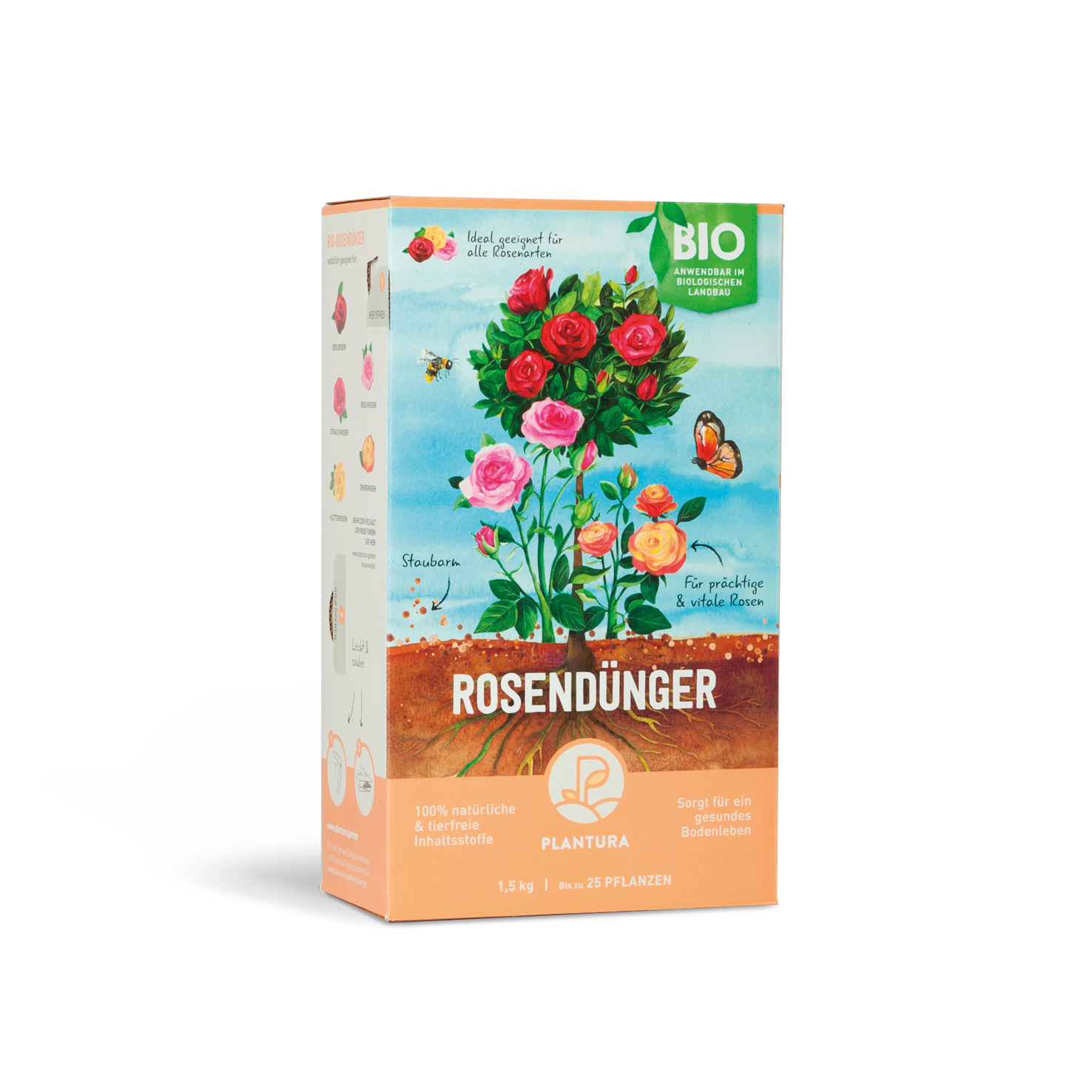 Biologischer Rosendünger von Plantura