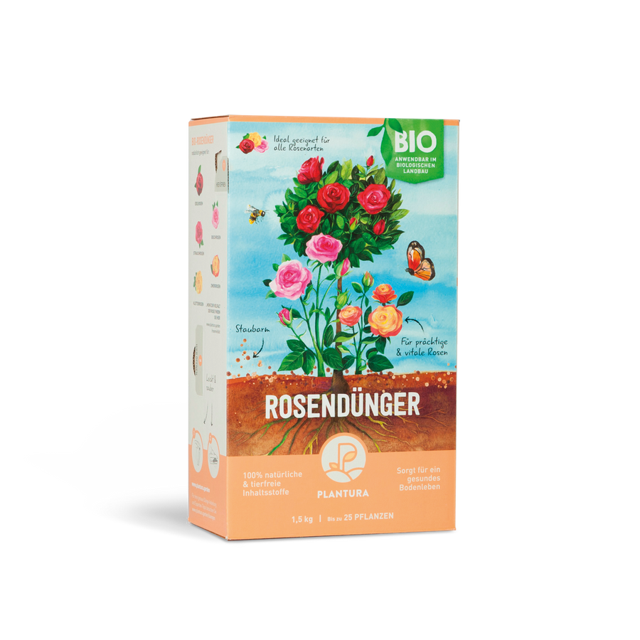 Biologischer Rosendünger von Plantura