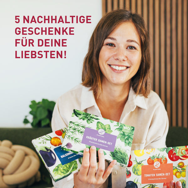 Bio-Saatgut Aktionsbox als Geschenkidee