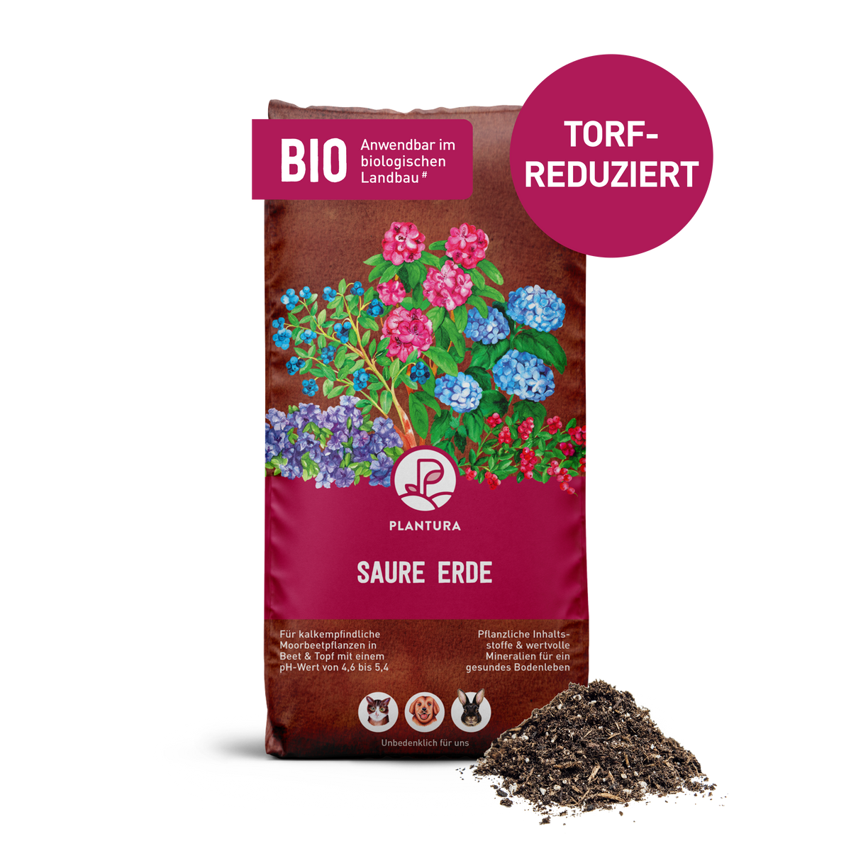Bio-Saure Erde von Plantura