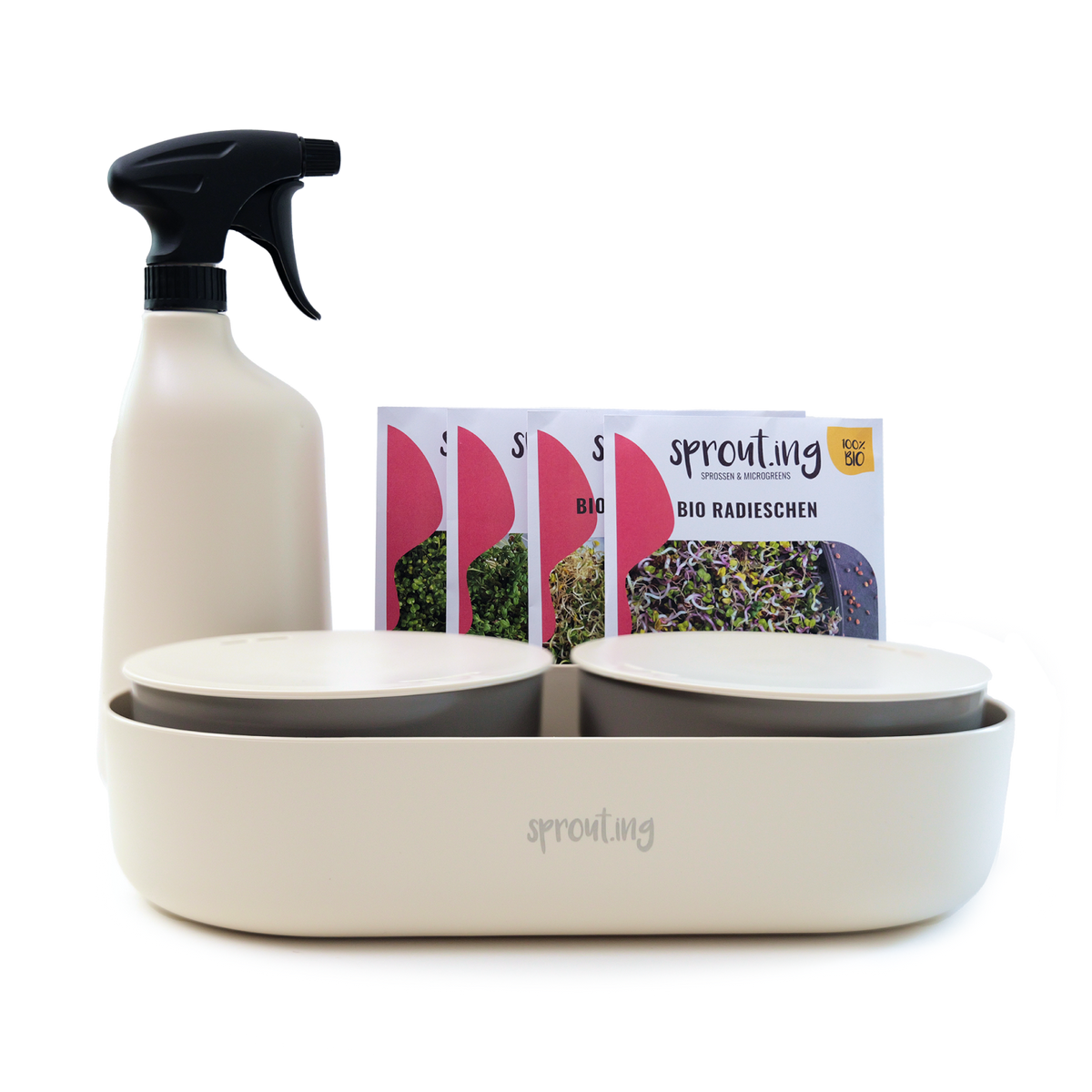 Bio-Sprossen Anzucht-Set (Komplett-Set)