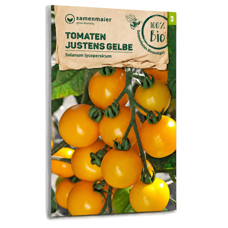 Bio-Tomate 'Justens Gelbe' Samen