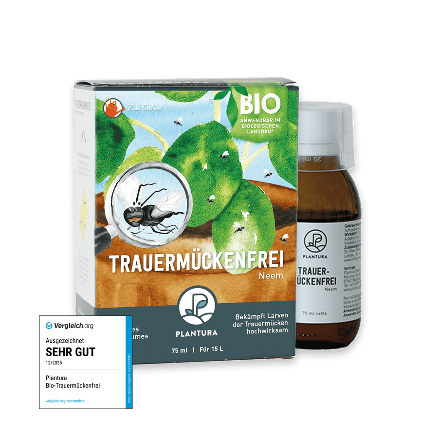 Bio-Mittel gegen Trauermücken von Plantura
