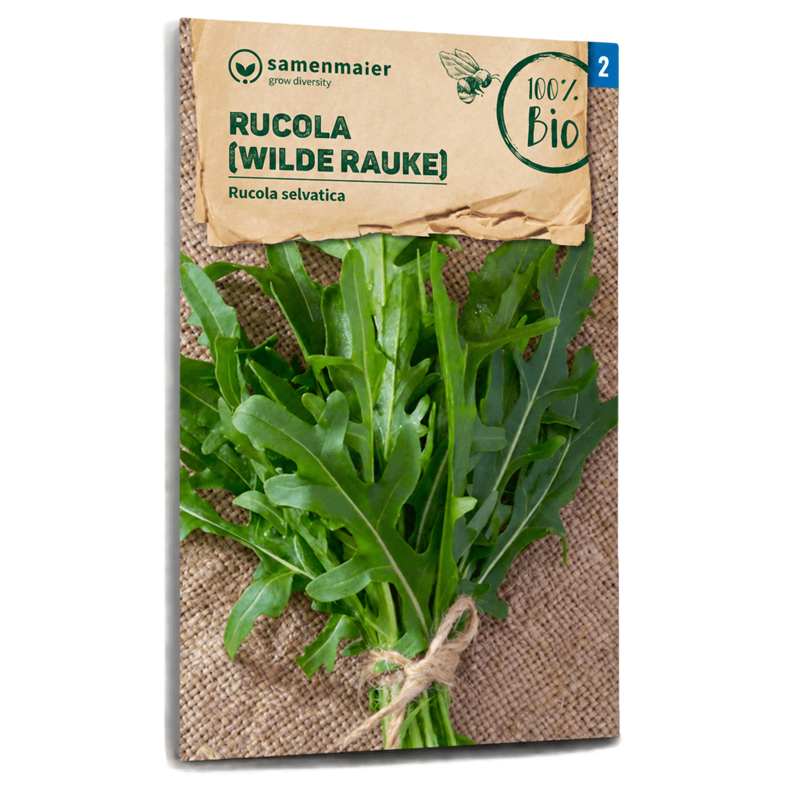 Bio-Wilde Rauke (Rucola-Wildform) Samen