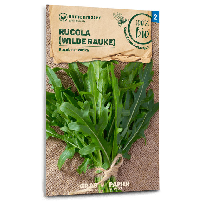 Bio-Wilde Rauke (Rucola-Wildform)