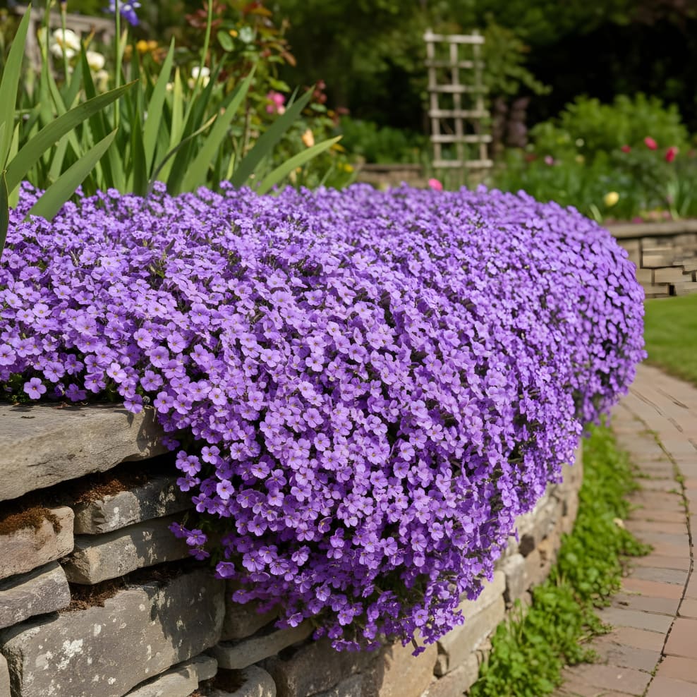 Blaukissen 'Royal Violett' Violett