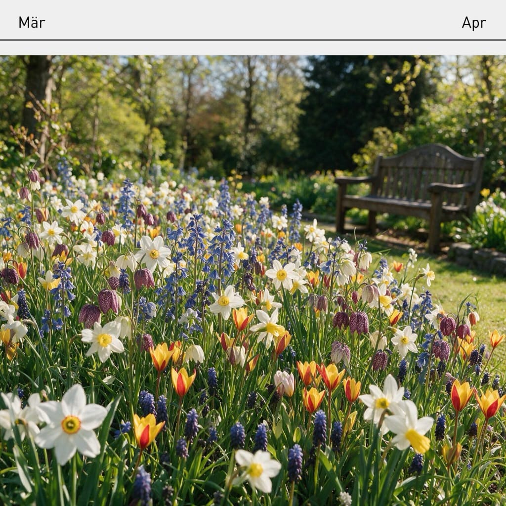 Blumenzwiebel-Mix Dauerblüher (240 Tage Blüte)