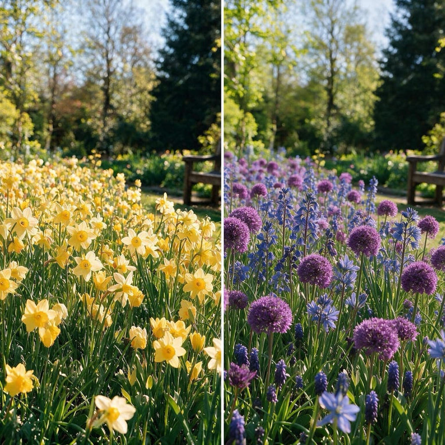 Blumenzwiebel-Mix 'Yellow & Purple Edition'