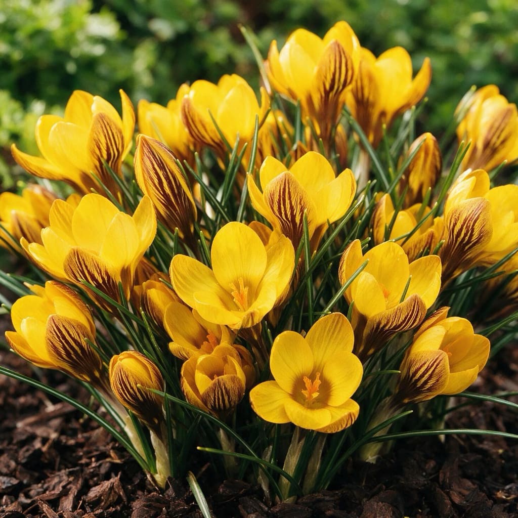 Wildkrokus 'Fuscotinctus' Gelb
