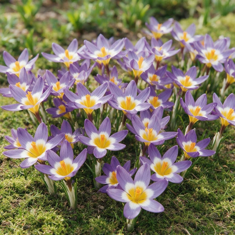 Dreifarbiger Wildkrokus 'Tricolor' Violett
