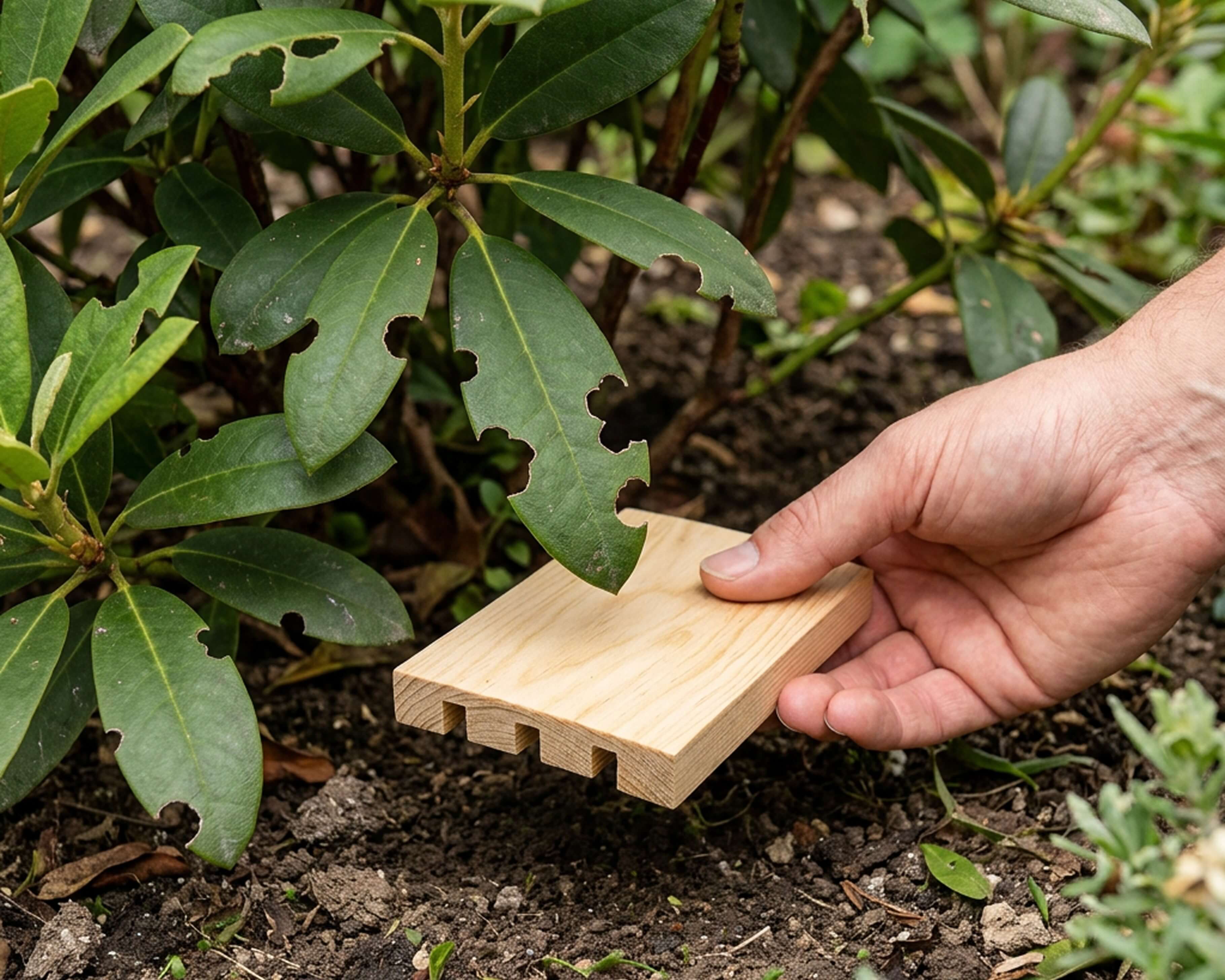 Dickmaulrüssler-Stopp Falle im Garten