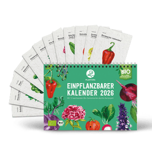 Einpflanzbarer Kalender 2026