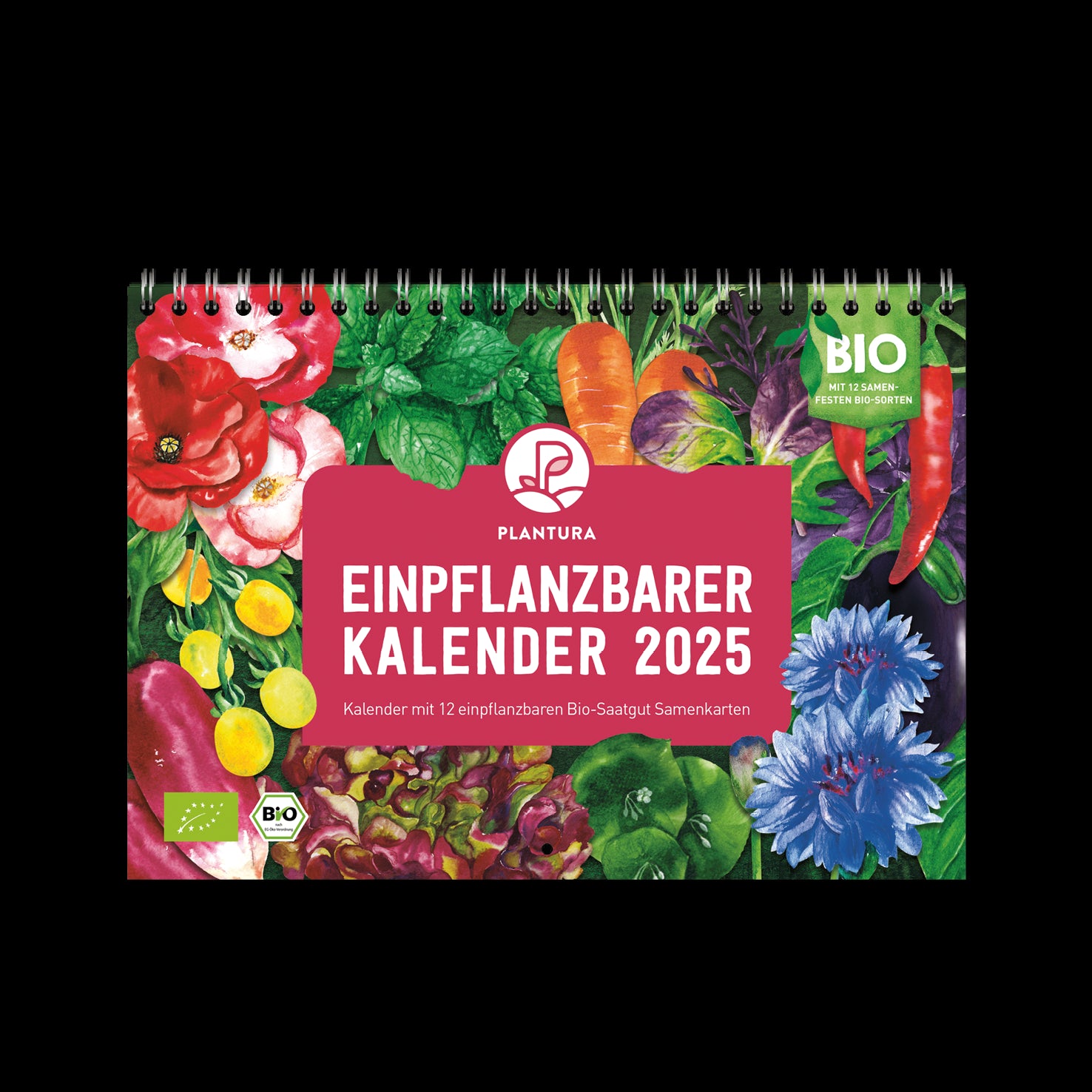 Einpflanzbarer Kalender von Plantura