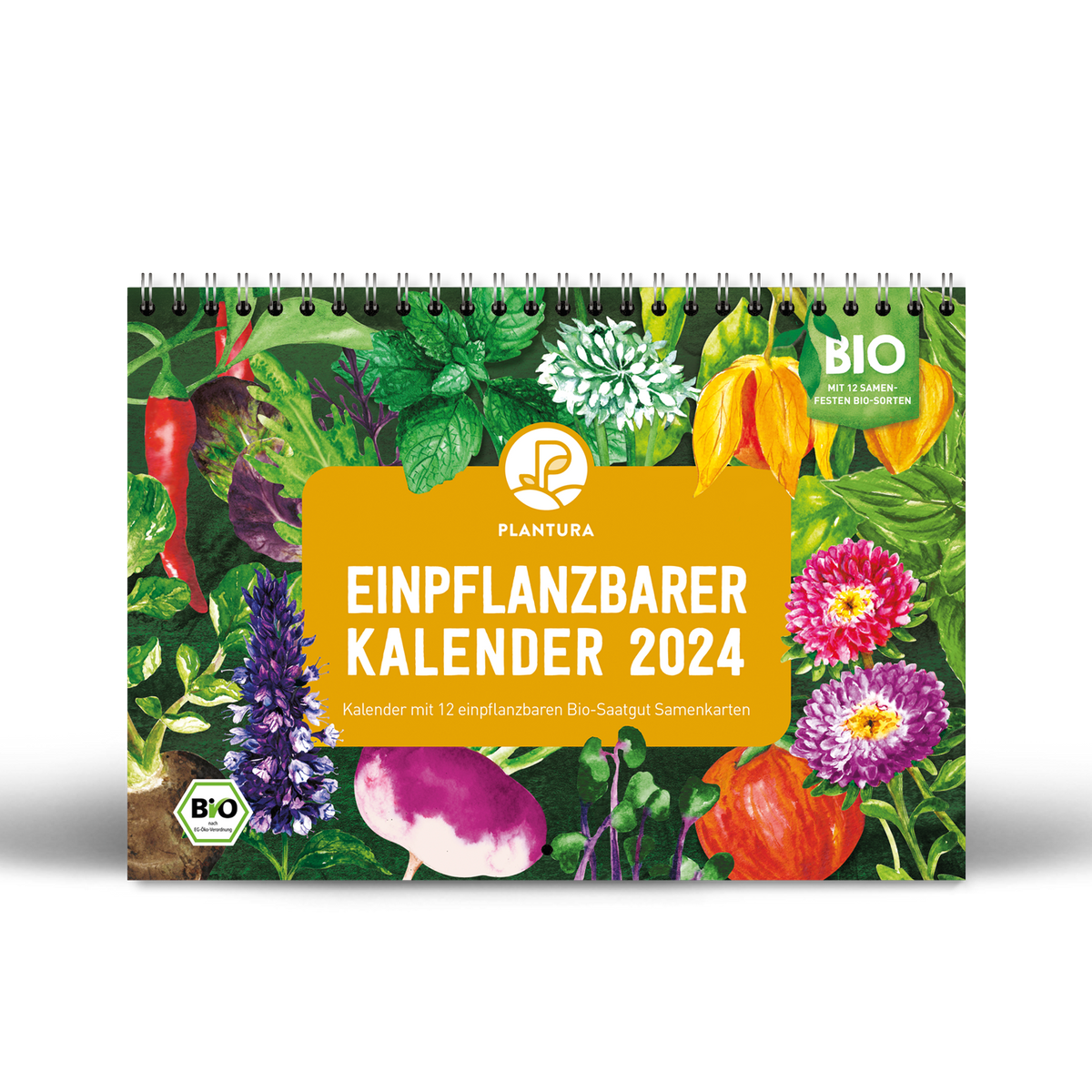 Einpflanzbarer Kalender 2024