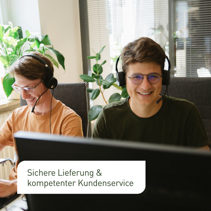 Kundenservice und Verpackung des Nematoden-Mix fürs Gemüsebeet