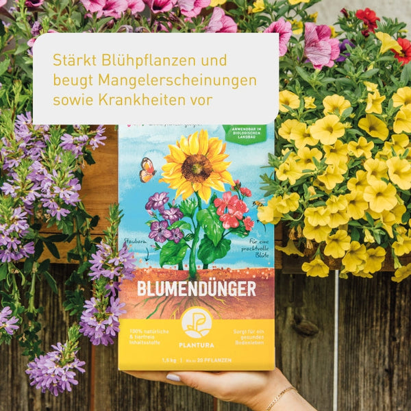 Bio-Langzeitdünger für Blumen