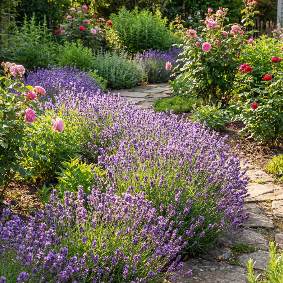 Lavendel 'Hidcote Blue' Violett