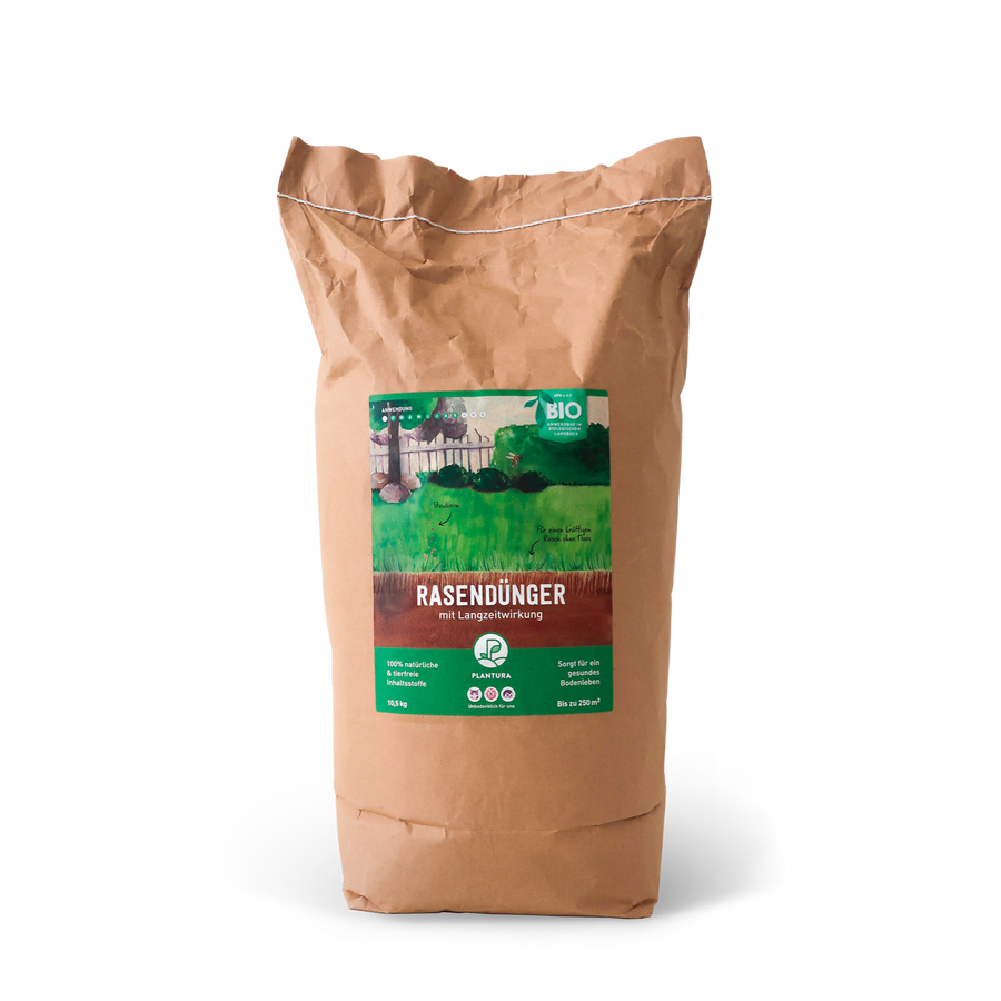 Organischer Rasendünger 10,5 kg von Plantura