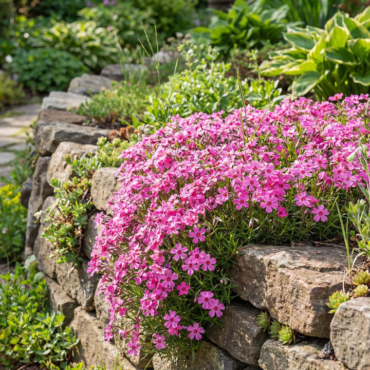 Phlox subulata 'Atropurpurea'
